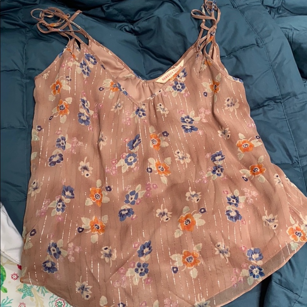 Rebecca Taylor spaghetti strap tank